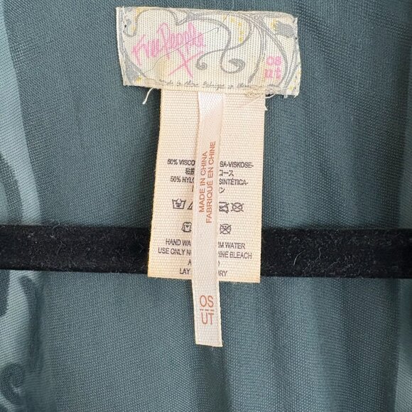 Nightbird Burnout Duster- Green - Picture 4 of 7